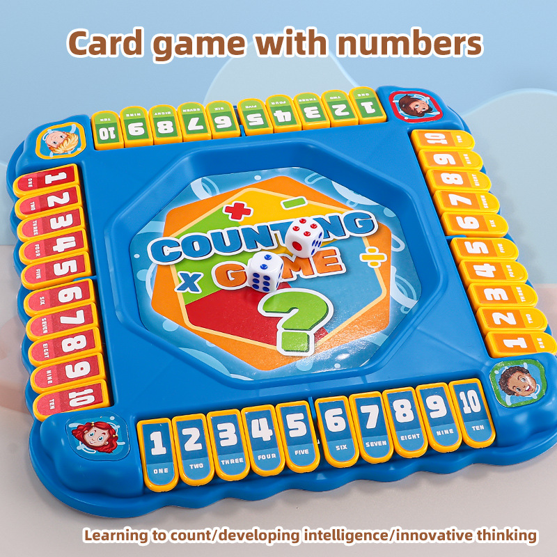 KNYYSECQ Children's Mathematic – Board Game Flip 7 recenzja i cena