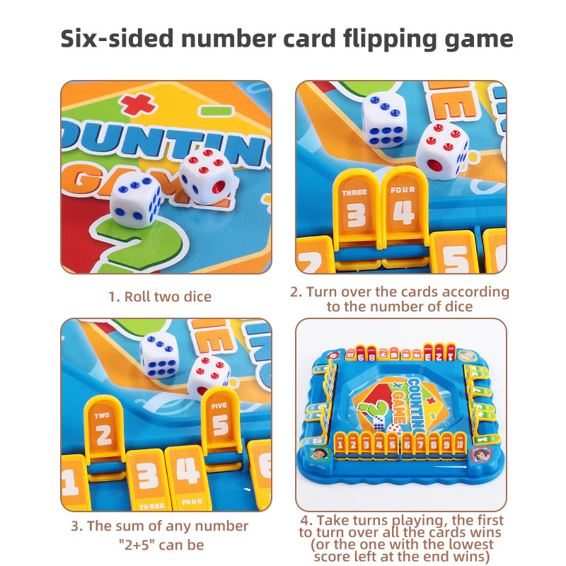 KNYYSECQ Children's Mathematic – Board Game Flip 7 recenzja i cena