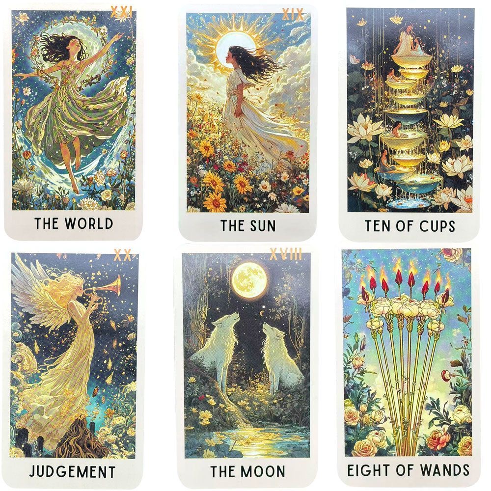 78 Enigmatic Bloom Tarot Cards – Board Game Oracle recenzja i cena