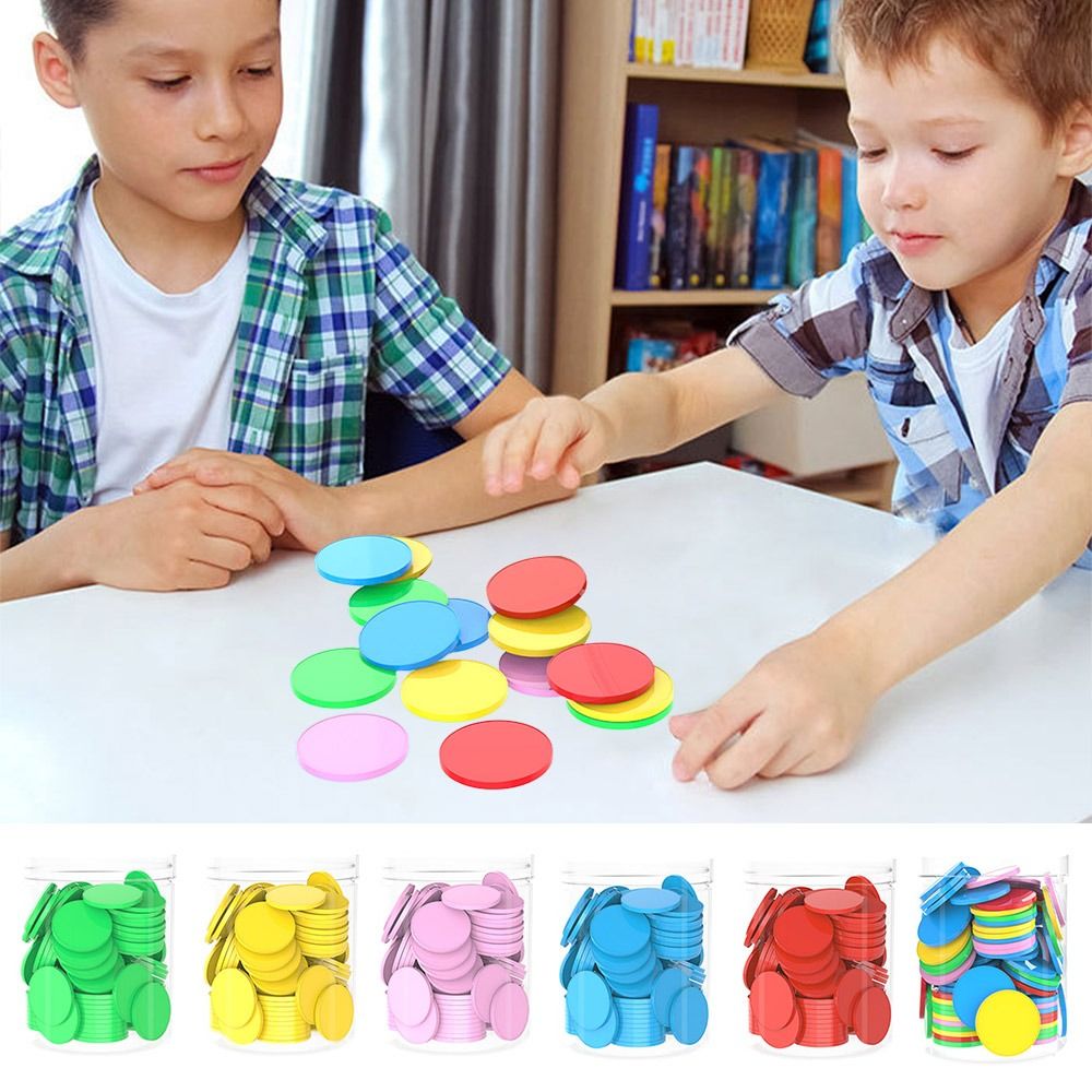 100pcs Plastic Counting Chips  – Board Game Vector recenzja i cena