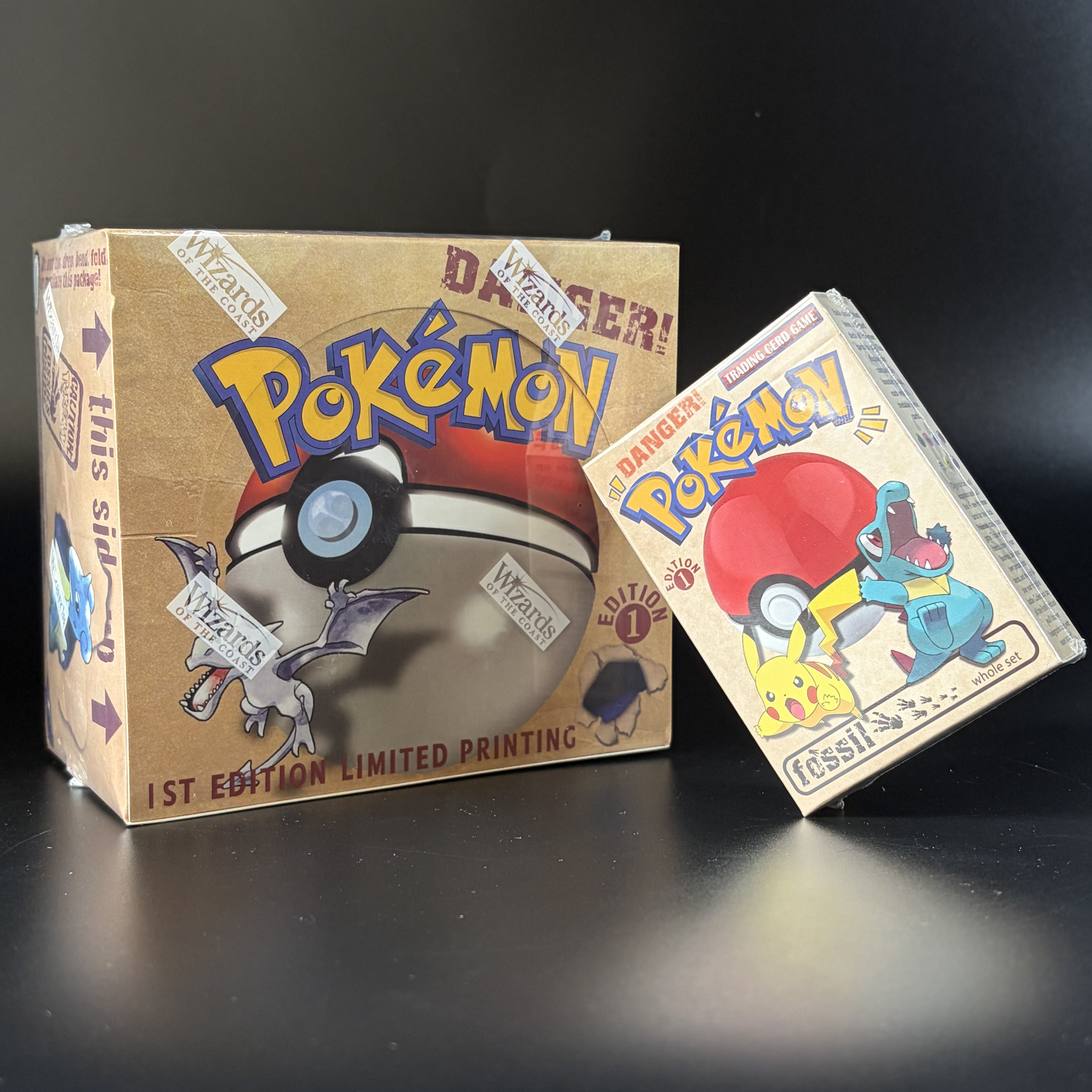 PKM TCG 1999 Fossil 1st Sealed – Board Game Pokemon recenzja i cena