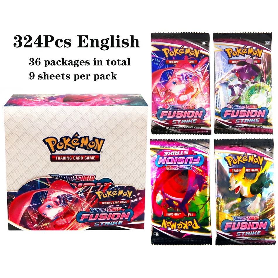 324Pcs Pokemon Cards TCG: Sun  – Board Game Pokemon recenzja i cena