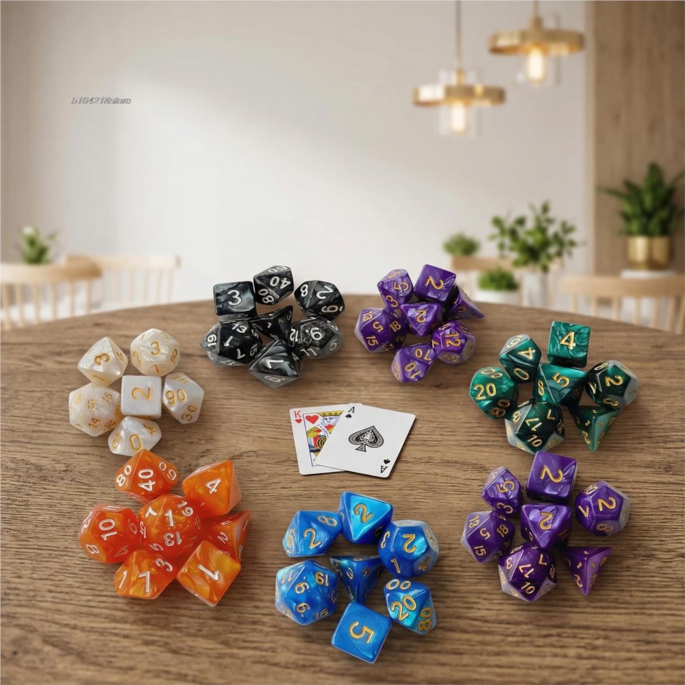 7pcs Set Dice Board Games Roll – Board Game Vector recenzja i cena
