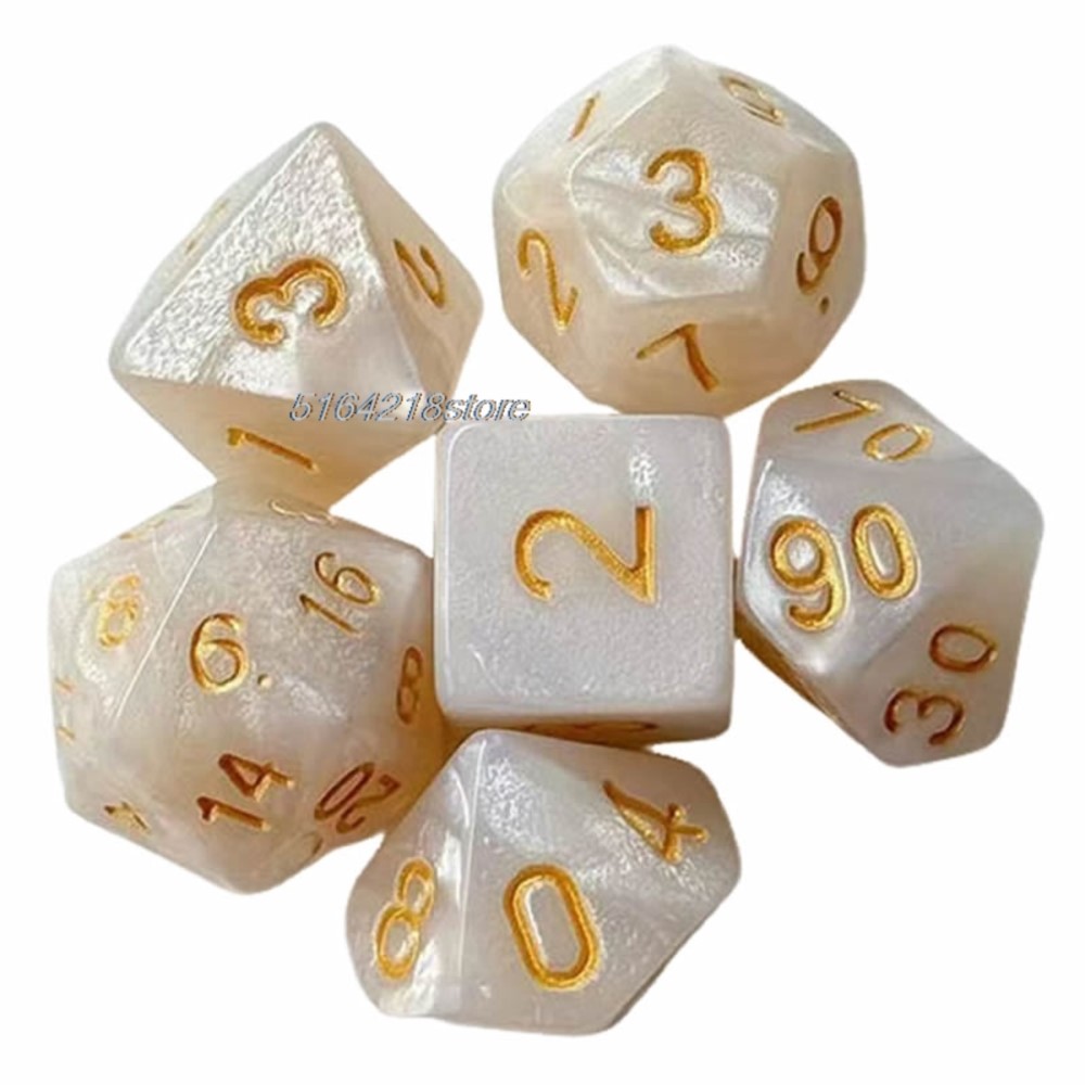 7pcs Set Dice Board Games Roll – Board Game Vector recenzja i cena