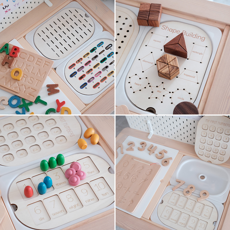 Children Montessori Games Fine – Board Game Word recenzja i cena