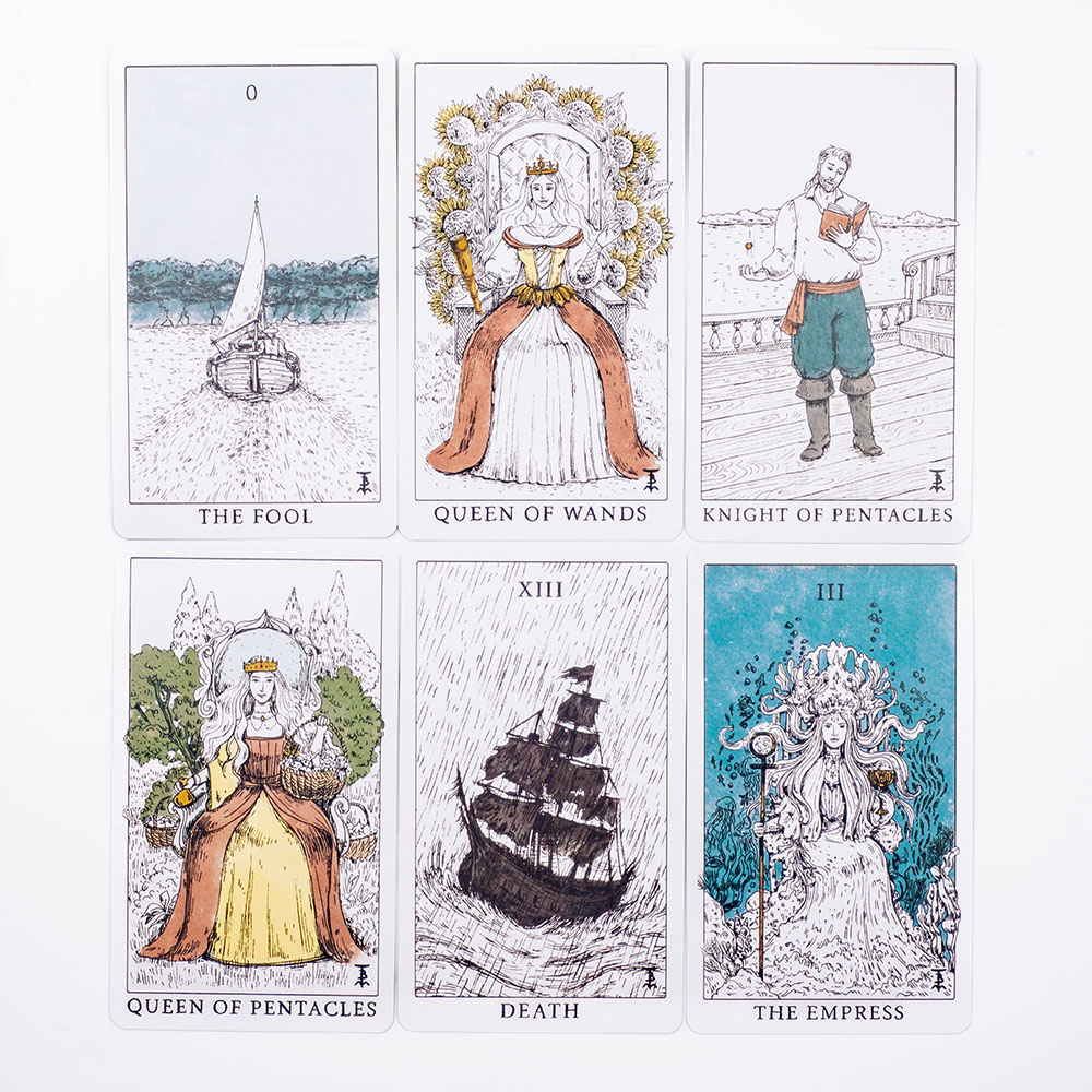 Ocean Themed Tempest Tarot  De – Board Game Oracle recenzja i cena